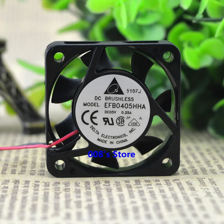 Радиатор кулер для процессора вентилятор инвертора сервера EFB0405HHA DC05V 0.25A 4 см 4010