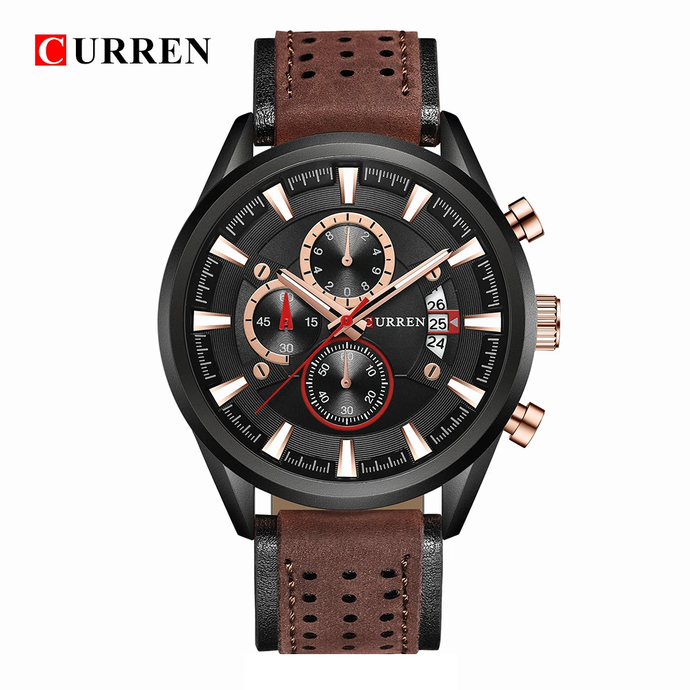 CURREN 2019 модные кварцевые часы мужские Топ бренд Роскошные деловые наручные Hodinky