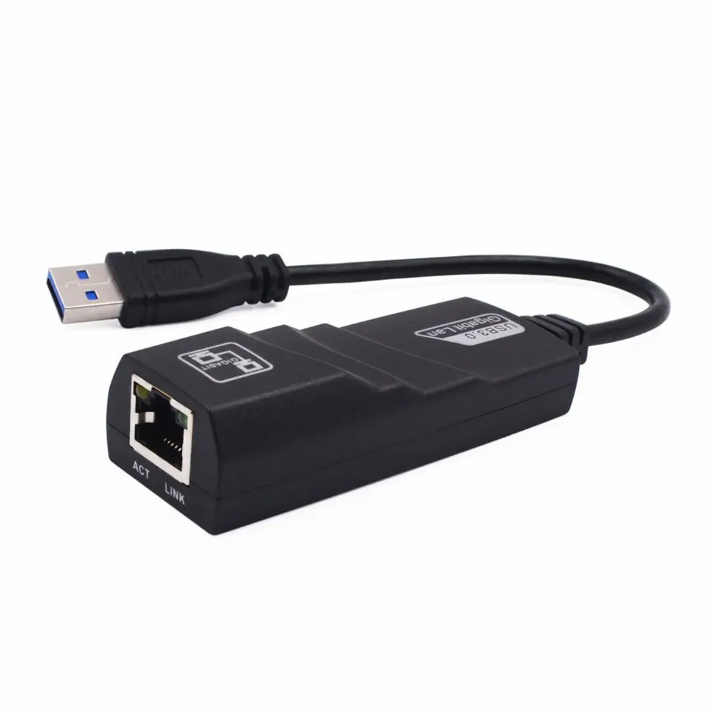 USB Ethernet адаптер Сетевая карта USB 3,0 к RJ45 Lan гигабитный Интернет для компьютера для Macbook ноутбука Usb Ethernet