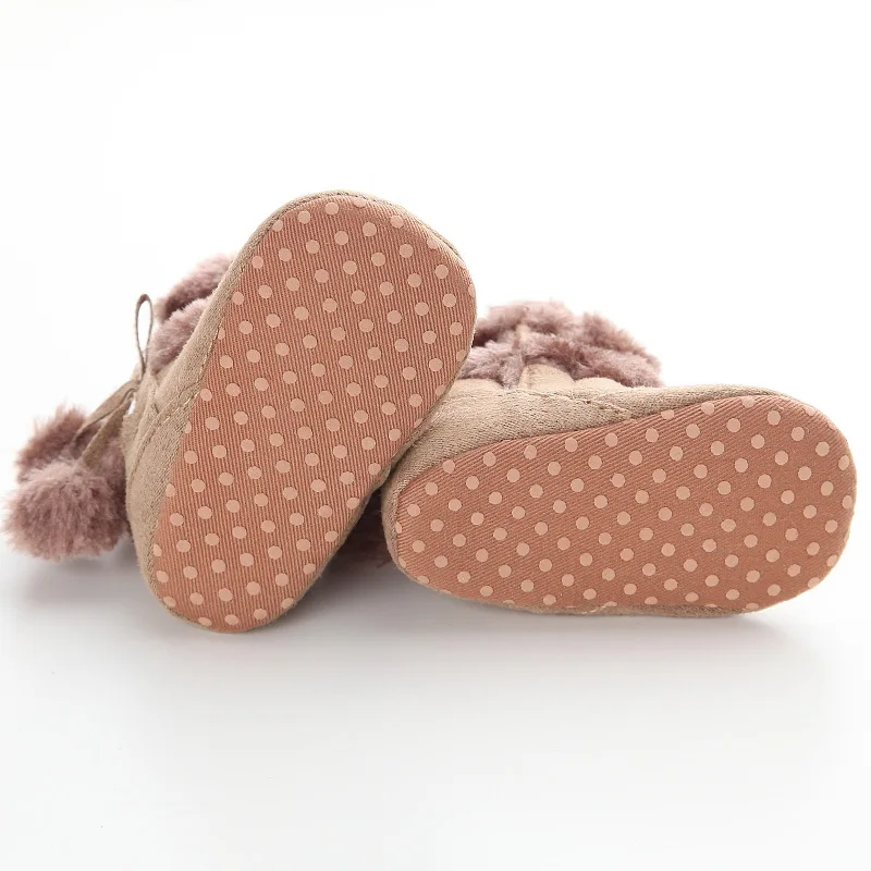 

0-1 year old female baby soft bottom warm baby toddler shoes