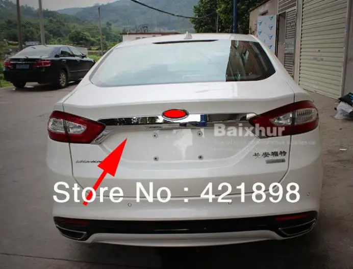 Хромированная Задняя Крышка багажника для Ford Mondeo Fusion 2013 2014 2015 ABS | Автомобили и