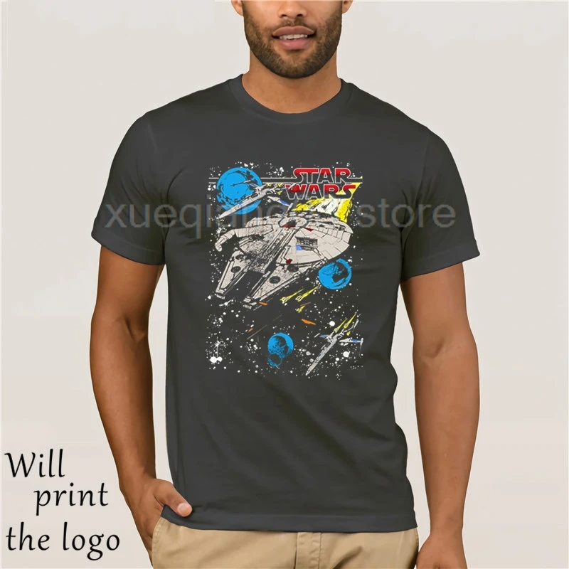 Star Wars T Shirt Cotton Custom Short Sleeve Resistance Fleet Men Hiphop Hot Sale XXXL | Мужская одежда