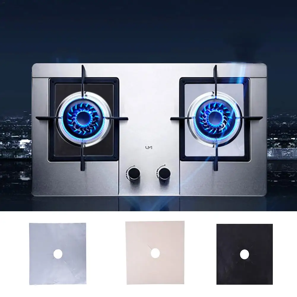 4 шт./компл. многоразовые для кухонной газовой плиты плита котла защита от масла