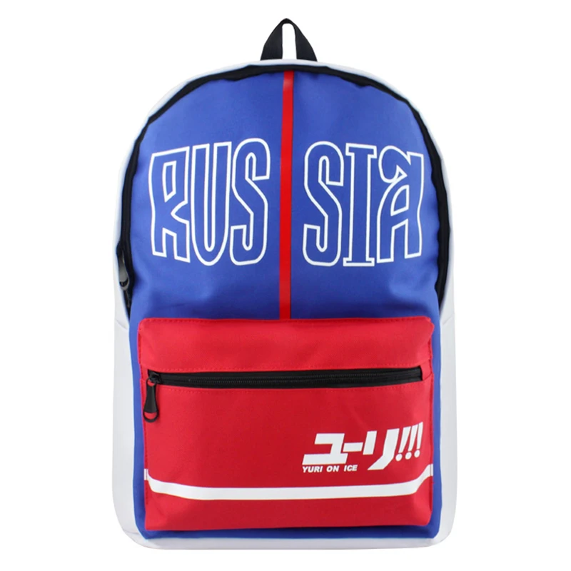 Аниме YURI! Рюкзак на льду Mochila рюкзаки для ноутбука школьные сумки два плеча|bag