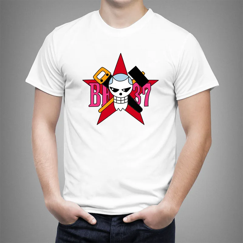 Футболка с анимационным мультяшным флагом для мужчин и женщин Luffy 2017 Летняя