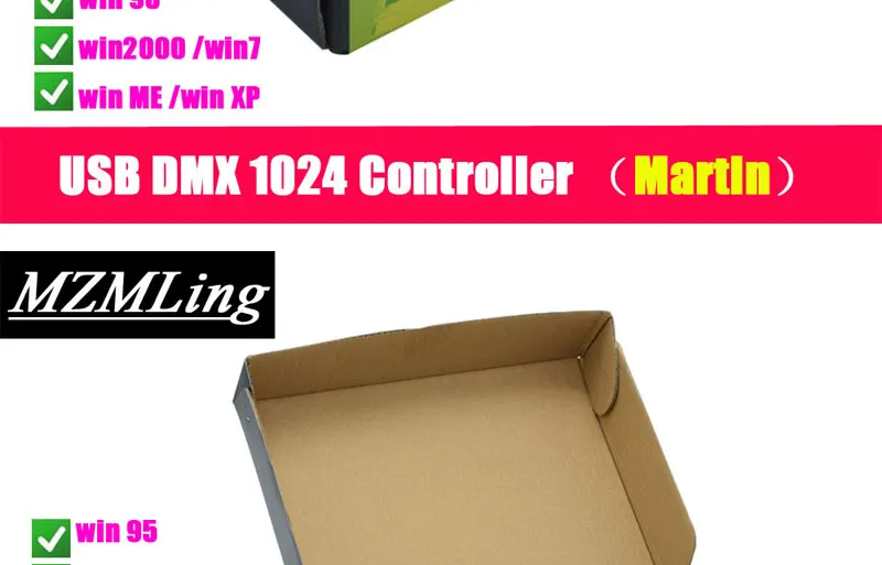 USB DMX 1024 контроллер Мартин DMX контроллер для сценический светильник/движущаяся головка светильник/луч светильник/Par Светильник/противотуманная машина