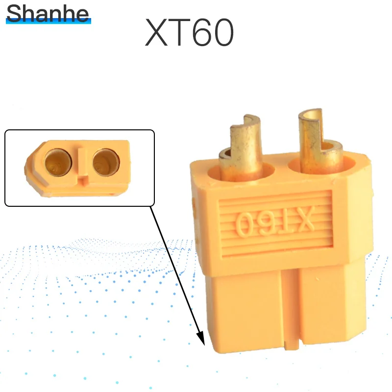 XT60 5PCS 5 шт. Женский Мужской XT30 XT60 XT90 штекер Мужской Женский Пуля разъем Вилки для RC Lipo батареи разъемы - Цвет: XT60 5PCS