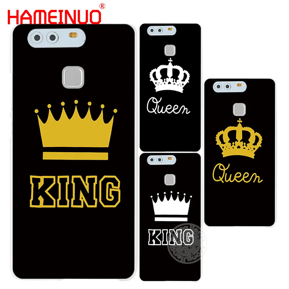 HAMEINUO King Queen YOUR MINE чехол для телефона huawei Ascend P7 P8 P9 P10 lite plus G8 G7 honor 5C 2017 mate 8|phone cases|case for