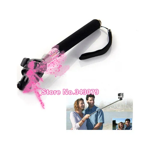 Аксессуары для Gopro алюминиевый ручной монопод с адаптером крепления штатива Go pro