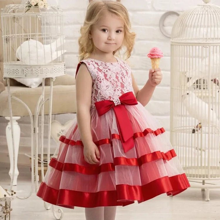 Рождественское платье для девочек детское принцессы платье-пачка на свадьбу