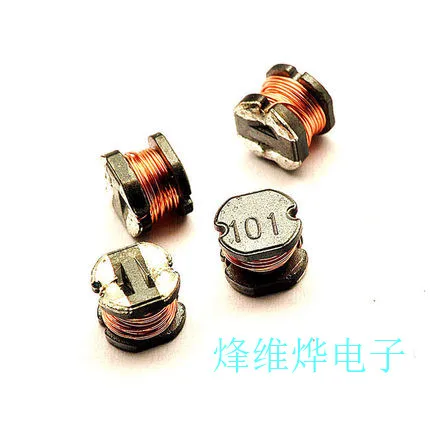 

Бесплатная упаковка, индуктор питания SMD CD54 100 мкГн mark word 101 (200)