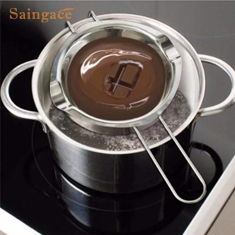 Двойной котел из нержавеющей стали универсальная вставка Fondant Caramel Chocolate Melt Bowl