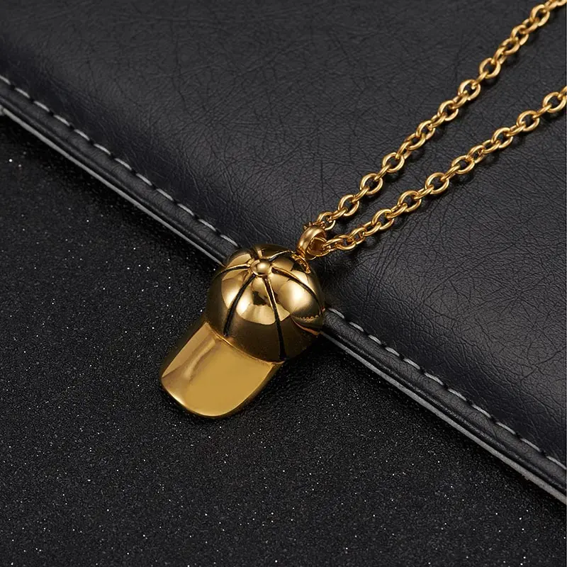 ZFVB повседневная спортивная бейсболка ожерелье Мужская цепочка из нержавеющей