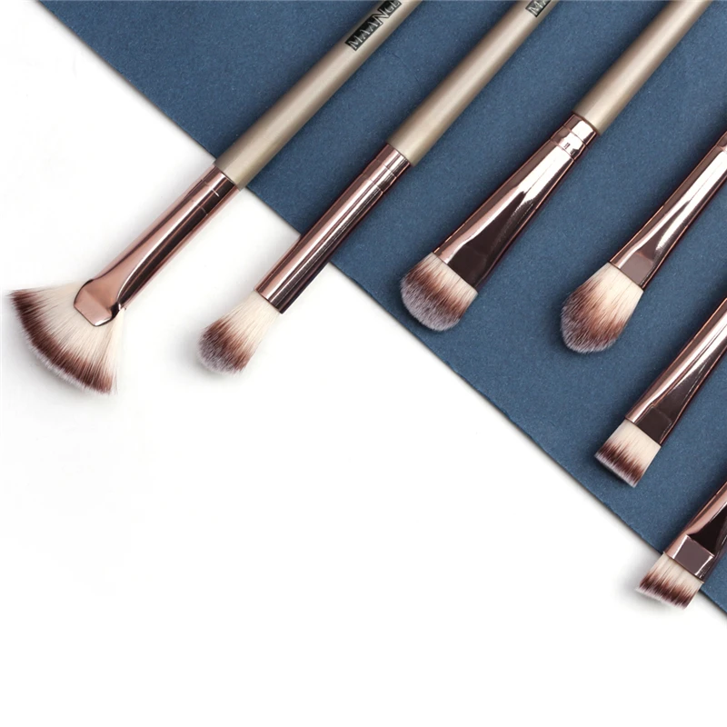 6 шт./компл. Профессиональный набор кистей для макияжа тени век растушевка