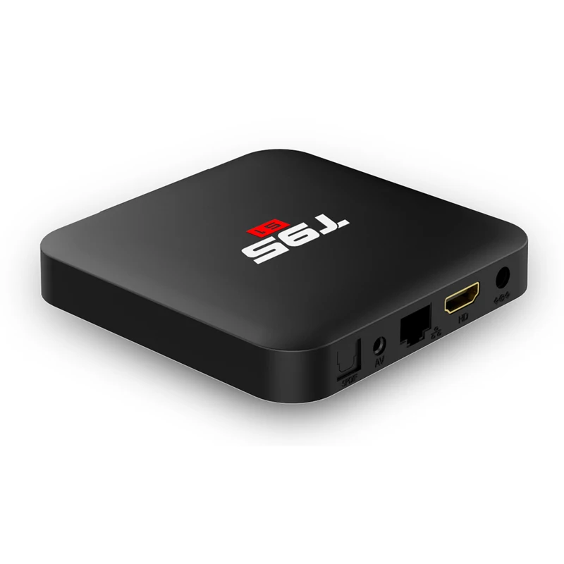 Smart Android 7 1 tv Box T95 S1 Гб 2 ОЗУ 8 16 ПЗУ Amlogic S905w 1080p 4K H.265 4 ГГц Wifi HDMI iptv