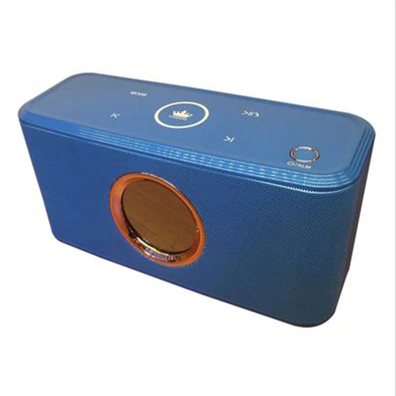 Blue KINGONE K108 Портативный Bluetooth Динамик Hand Free Bluetooth 4,2 Sound Bar Поддержка TF карты FM музыке стерео сабвуфер Super Bass - Цвет: Blue