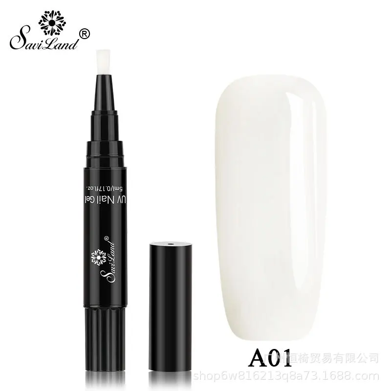 

Ordinary color solid color nail polish pen 58 color easy to operate phototherapy glue nail polish uv gel nails art