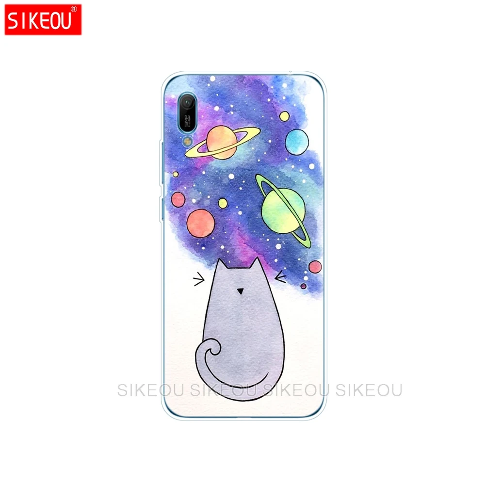 33755 Huawei Y6 чехол huawei Y6 чехол из силикона и ТПУ мягкий чехол для телефона для huawei Y6 MRD-LX1 MRD-LX1F Y 6 Pro Y6Prime чехол - Цвет: 33755