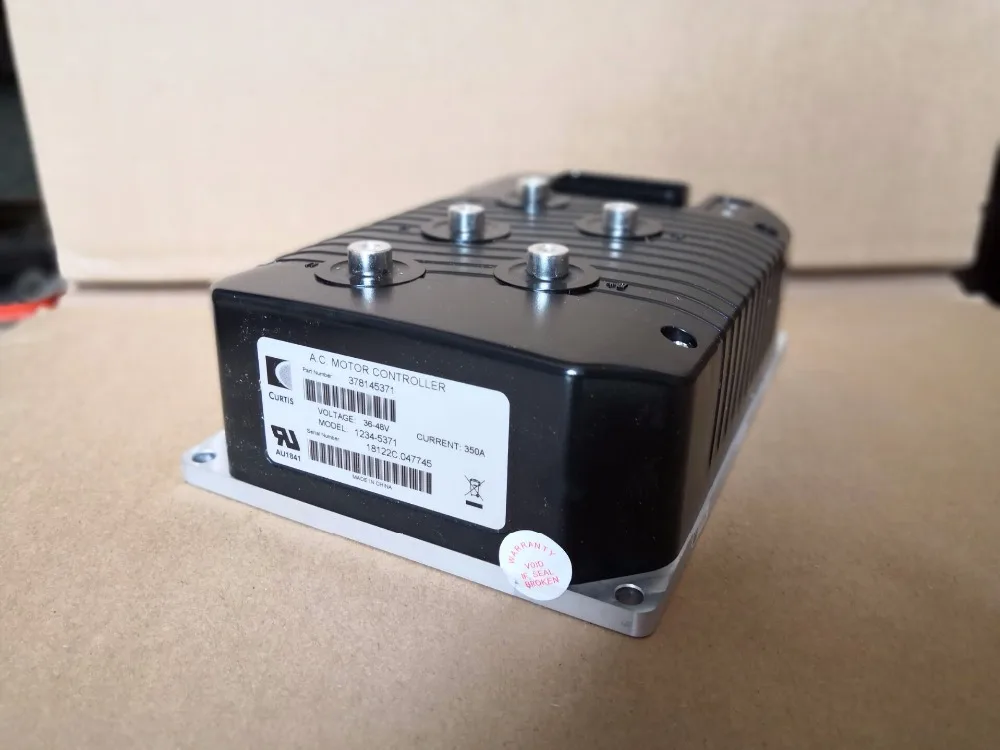 Оригинальный контроллер электродвигателя переменного тока Curtis 1234 5371 5271 36V 48V