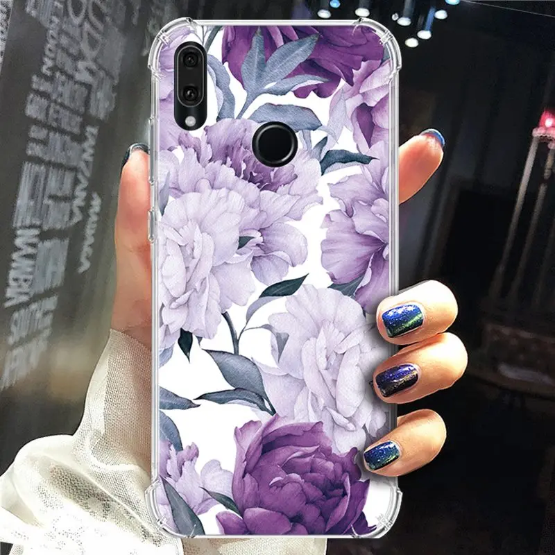 TPU Silicone Phone Cover For Huawei Y9 Prime 2019 P Smart Z Colorful Design Back Stylish Painted Soft Case |