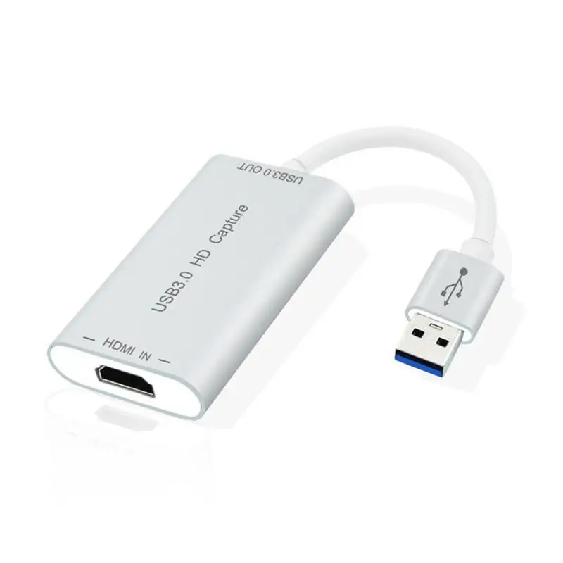 HDMI к USB 3 0 устройство захвата карты Dongle 1080P видео и аудио адаптер Win Mac US|Карты видео-