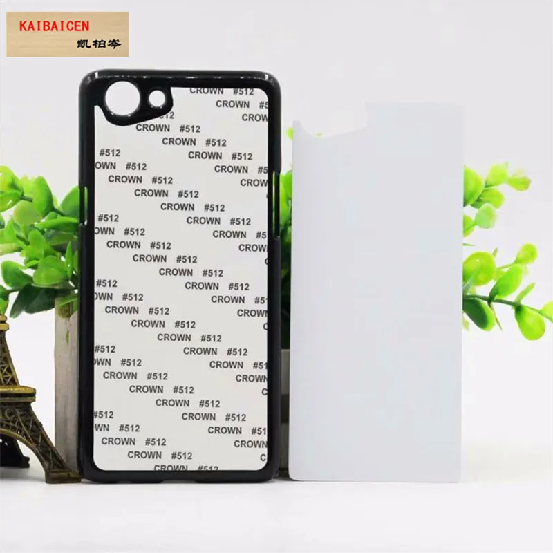 Жесткий чехол для OPPO Realme1/Realme 1/F7 Youth пластиковый металлический с сублимацией