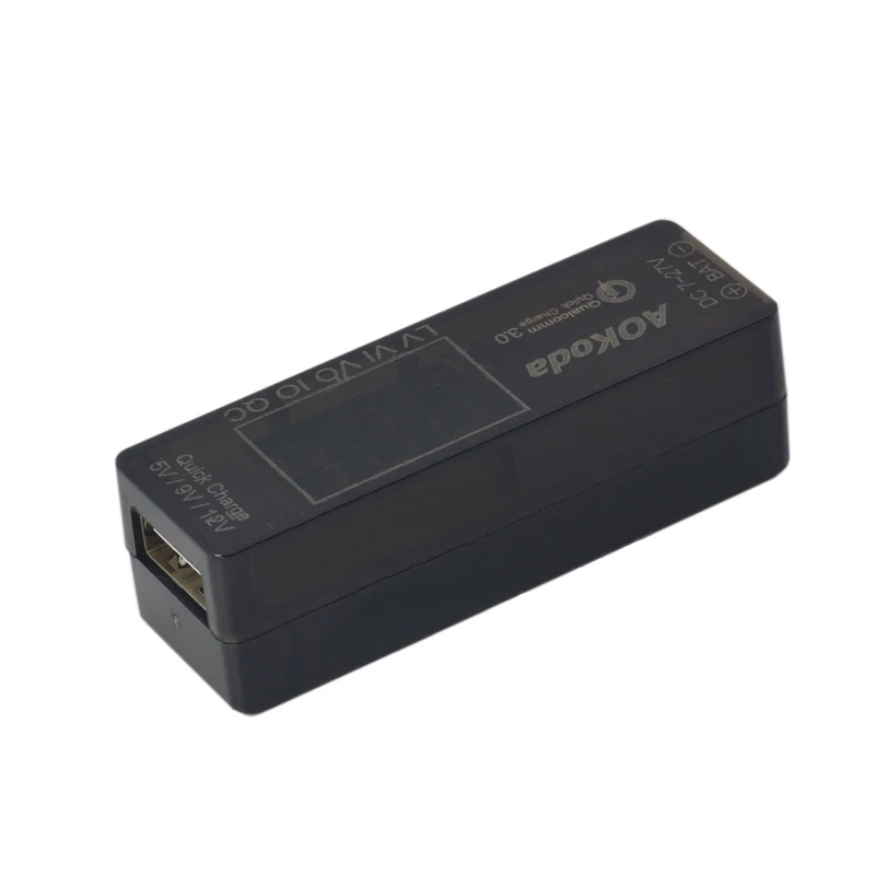 Конвертер питания AOKoda Lipo к USB адаптер QC3.0 быстрое зарядное устройство для