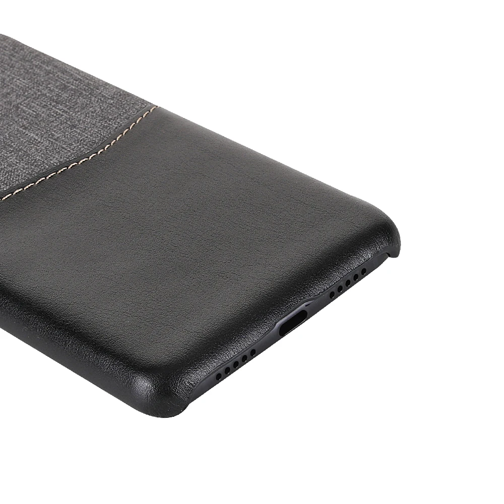 Case For Huawei P20 Fabric Splice High Grade PU Leather With Card Slot Shockproof Cover for Pro Fundas Coque |