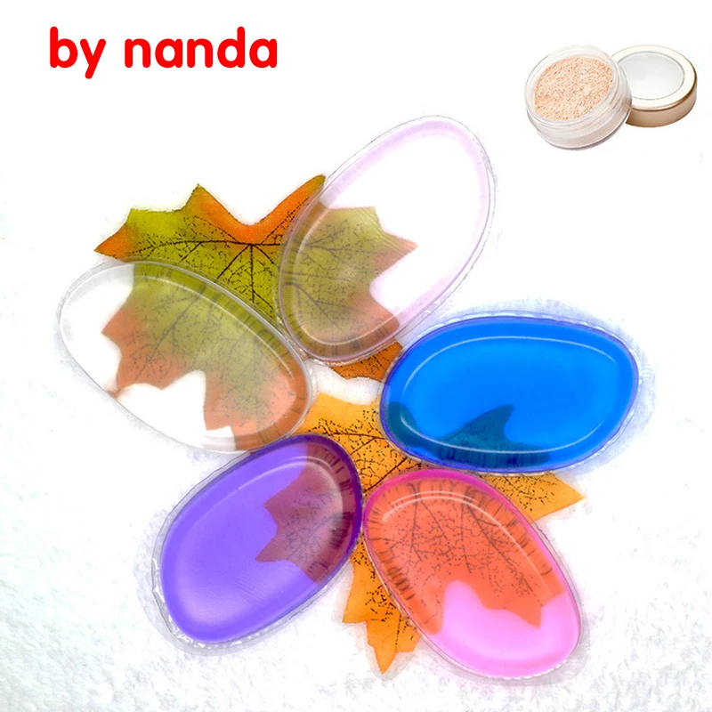 По Нанда 1 шт. силиконовые безупречный пуховкой молочко косметическое Puff лица