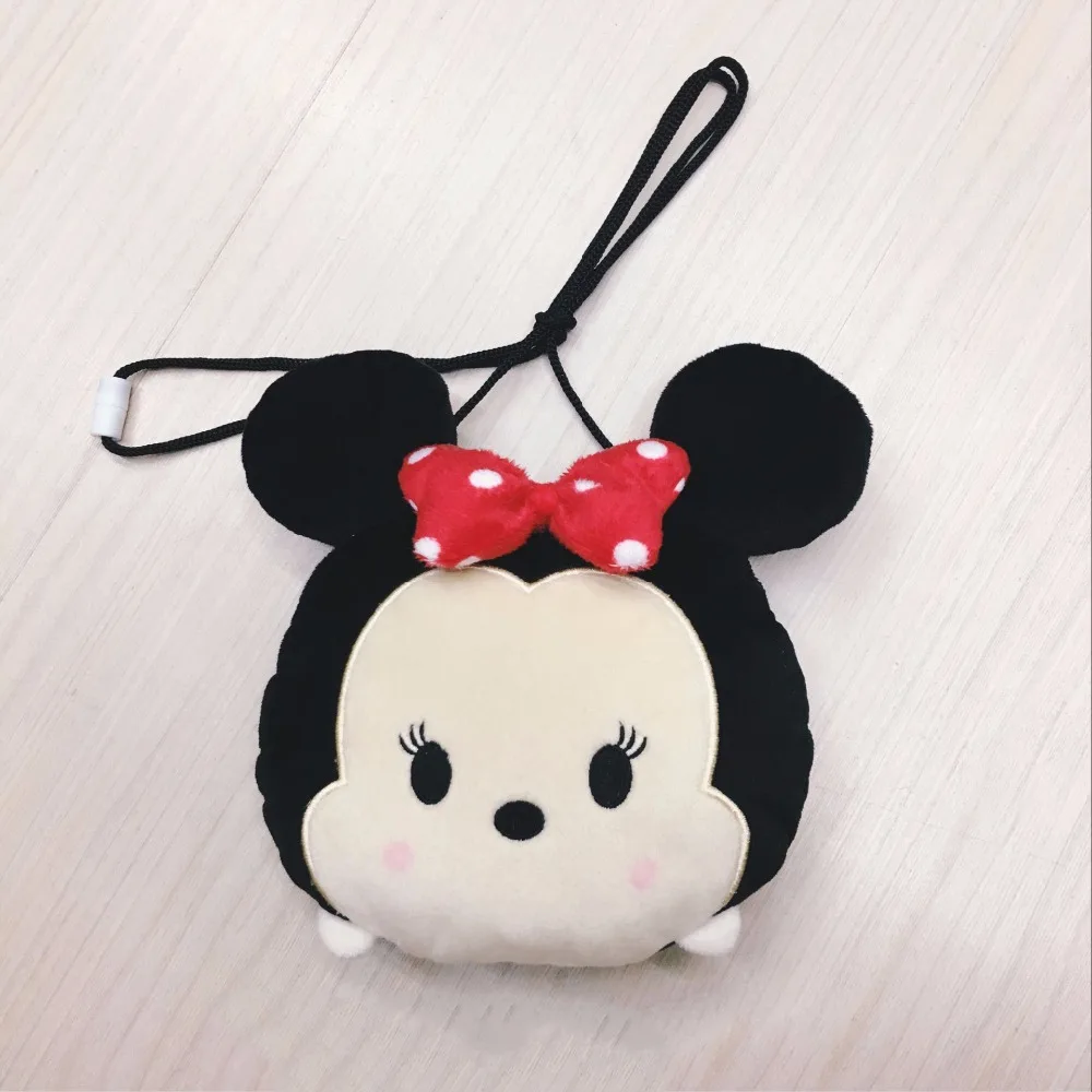 Креативная Новинка детская сумка Disney плюшевые игрушки Винни Микки Маус Минни