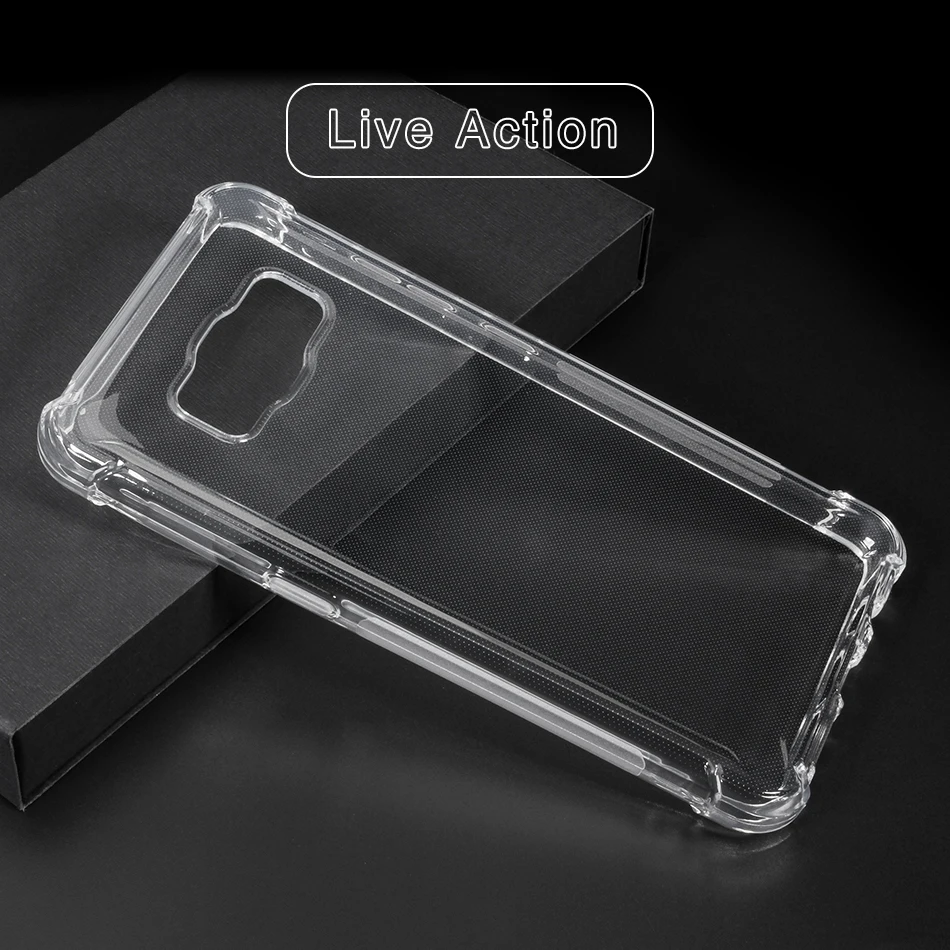 Для samsung Galaxy S8 Active чехол прозрачный термопластичный полиуретан силиконовый задняя крышка чехол для Galaxy S8 Активный Чехол для телефона щит CAPAS