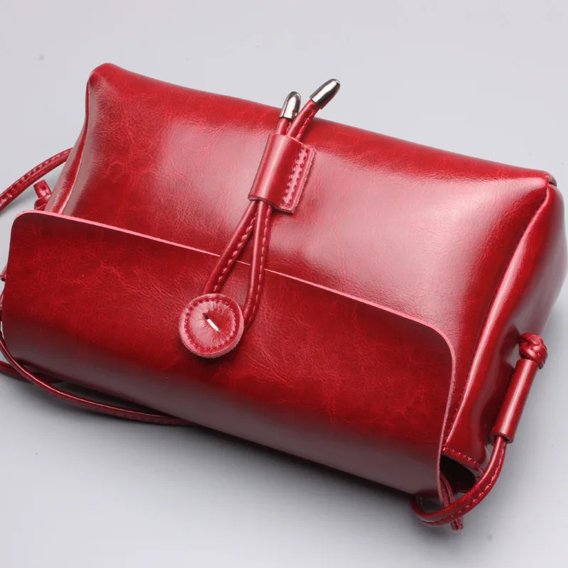 hot sale 2016 women messgeger 100% genuine leather flap shoulder bags female bag high quality real skin vintage style handbags | Багаж и