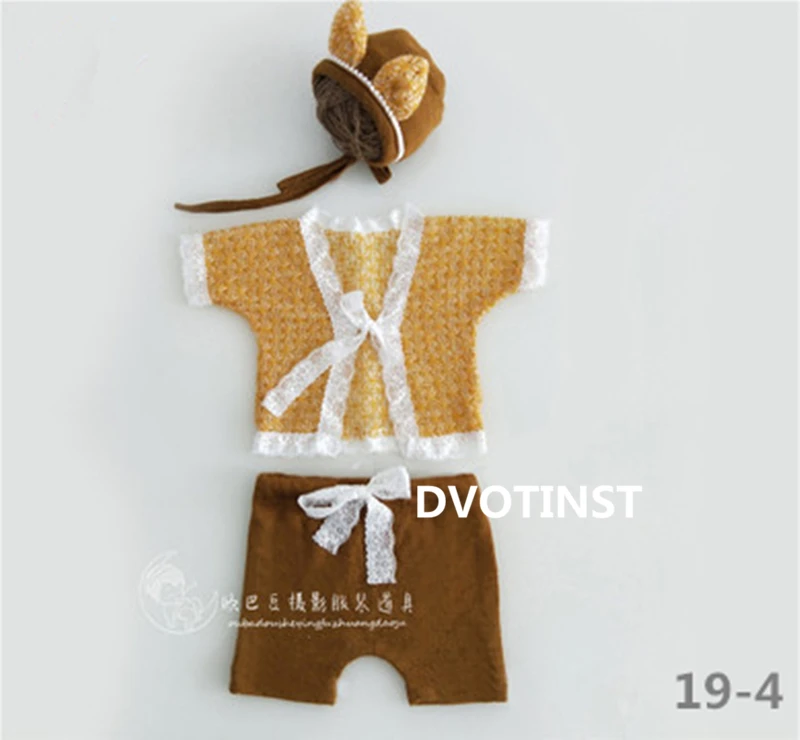 DVOTINST/реквизит для новорожденных; вязаная шапка с цветами+ платье; комплект из 2 предметов; аксессуары для фотосессии