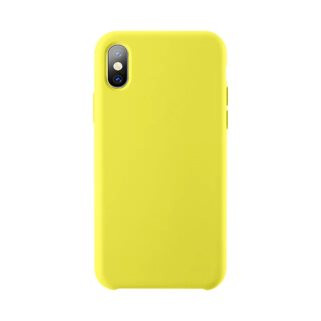 20 Цветной жидкий силиконовый чехол для iPhone 6 6s 7 8 Plus чехол для телефона для iPhone X XR XS MAX 7 8 6 6s чехол Чехол - Цвет: 20
