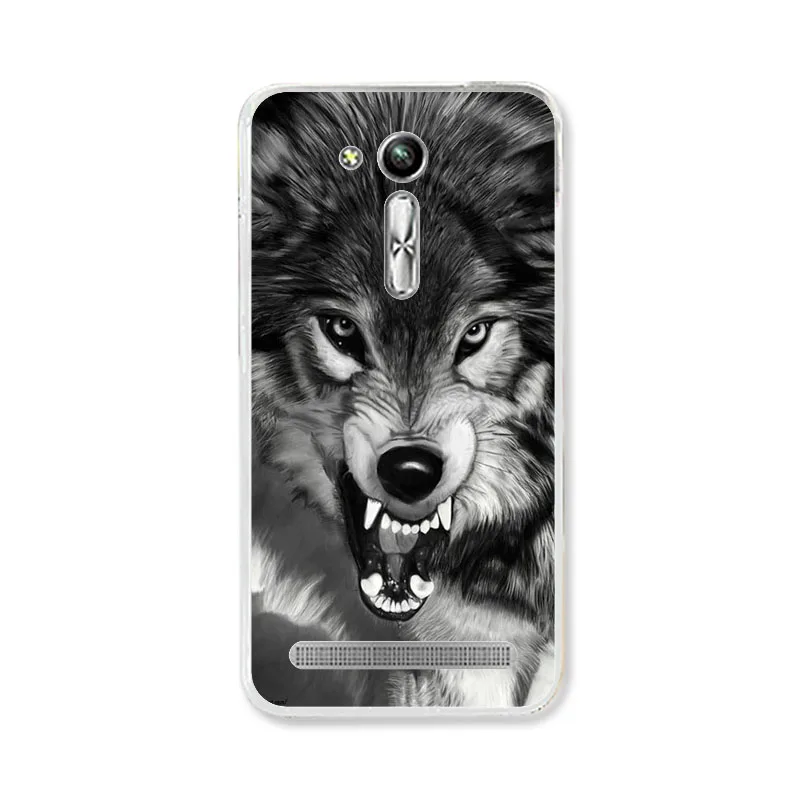 AKABEILA мягкие чехлы из ТПУ для Asus Zenfone GO 2nd Gen ZB452KG ASUS_X014D ZB450KL, 4,5 дюймов, чехол, Сумка с фламинго - Цвет: B075