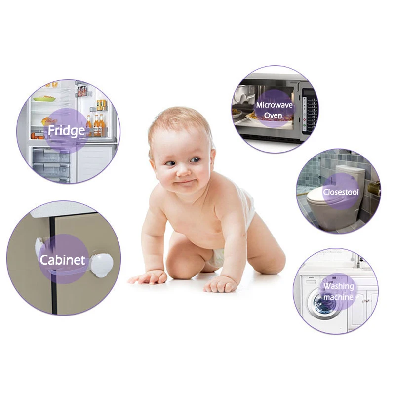 5 шт. детский замок безопасности Детский защитный шкафчик для пальцев туалет
