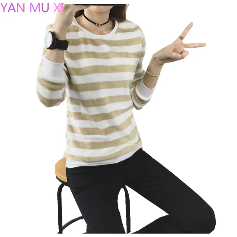 Модный осенне-зимний женский свитер новый бренд YANMUXI 2017 Круглый принт Harajuku
