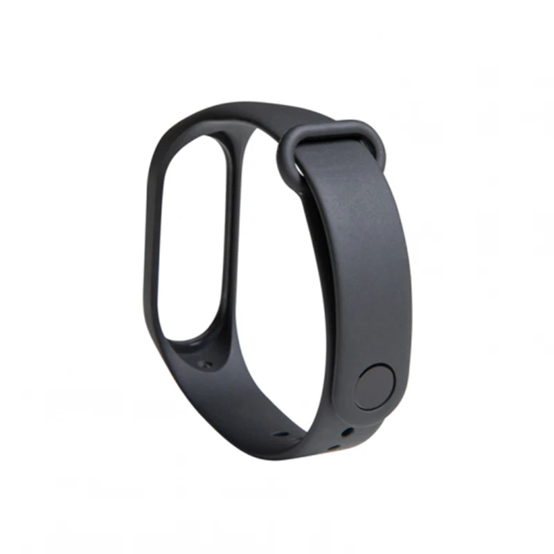 Оригинальный Цветной силиконовый сменный ремешок Xiaomi для браслета Miband 4 3 Mi band