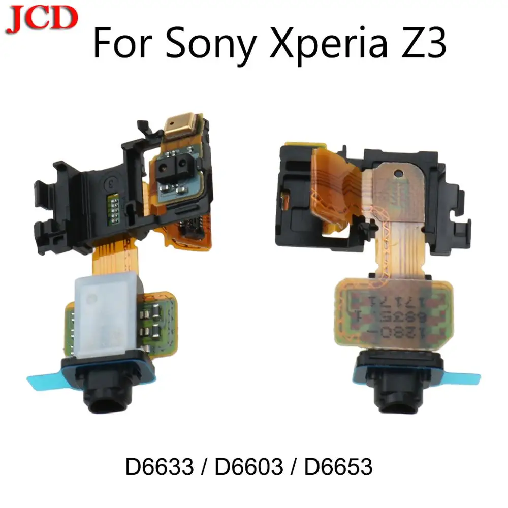 JCD разъем для наушников Sony Xperia Z Z1 Z2 Z3 Z4 Z5 C3 компактный премиум аудио штекер