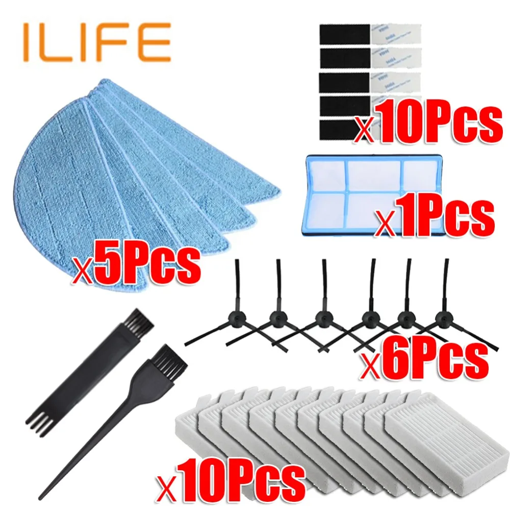 Детали для робота пылесоса ilife v5 v5s V3 V3s v5pro V50 V55 x5 pro|filter refrigerator|electrolux refrigeratorfilter air |