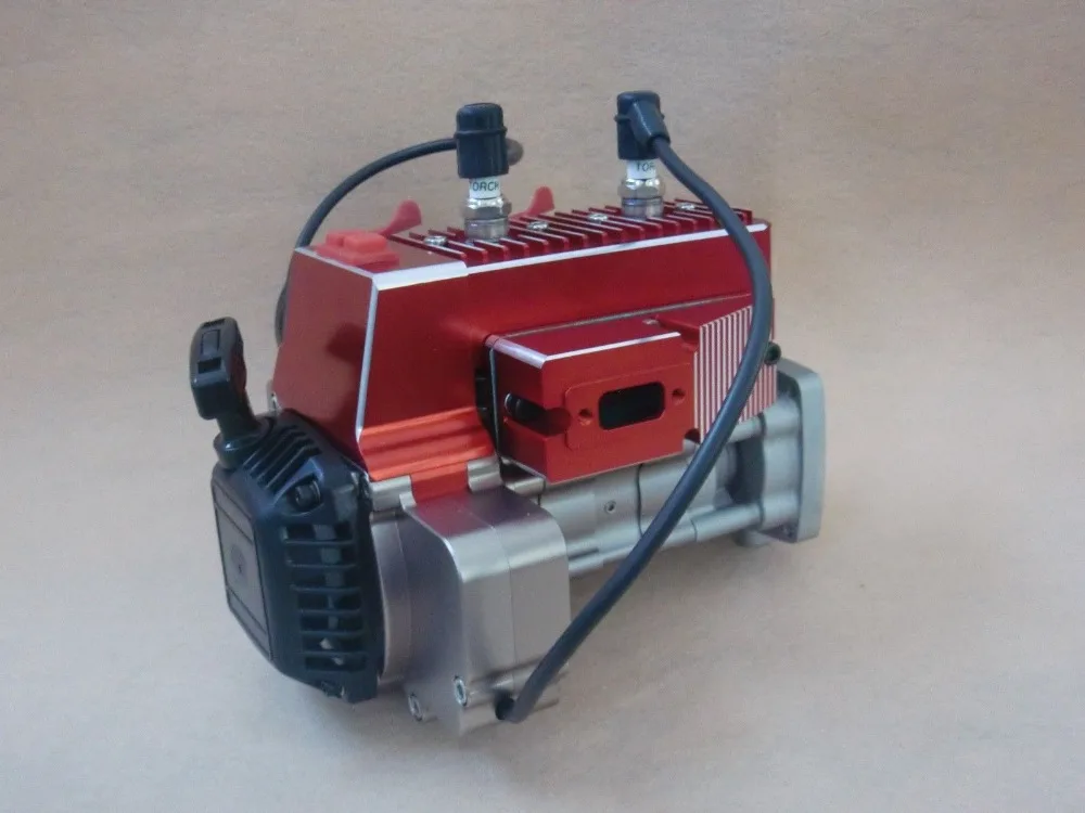 60CC высокомощный двухцилиндровый газовый двигатель MCD Losi 5ive-T DBXL HPI KM Rovan aja 5B 5T 5SC SS RMCK мини WRC CEN FG 1/5 автомобилей