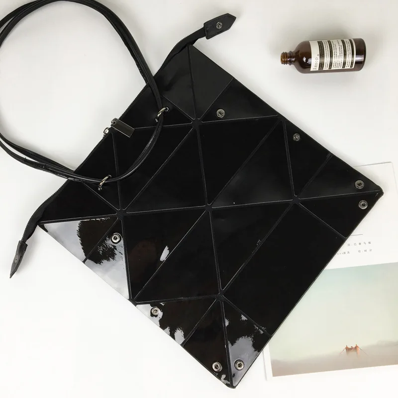 Популярная женская сумка многоразовая складная с ромб маленькая подходящая под