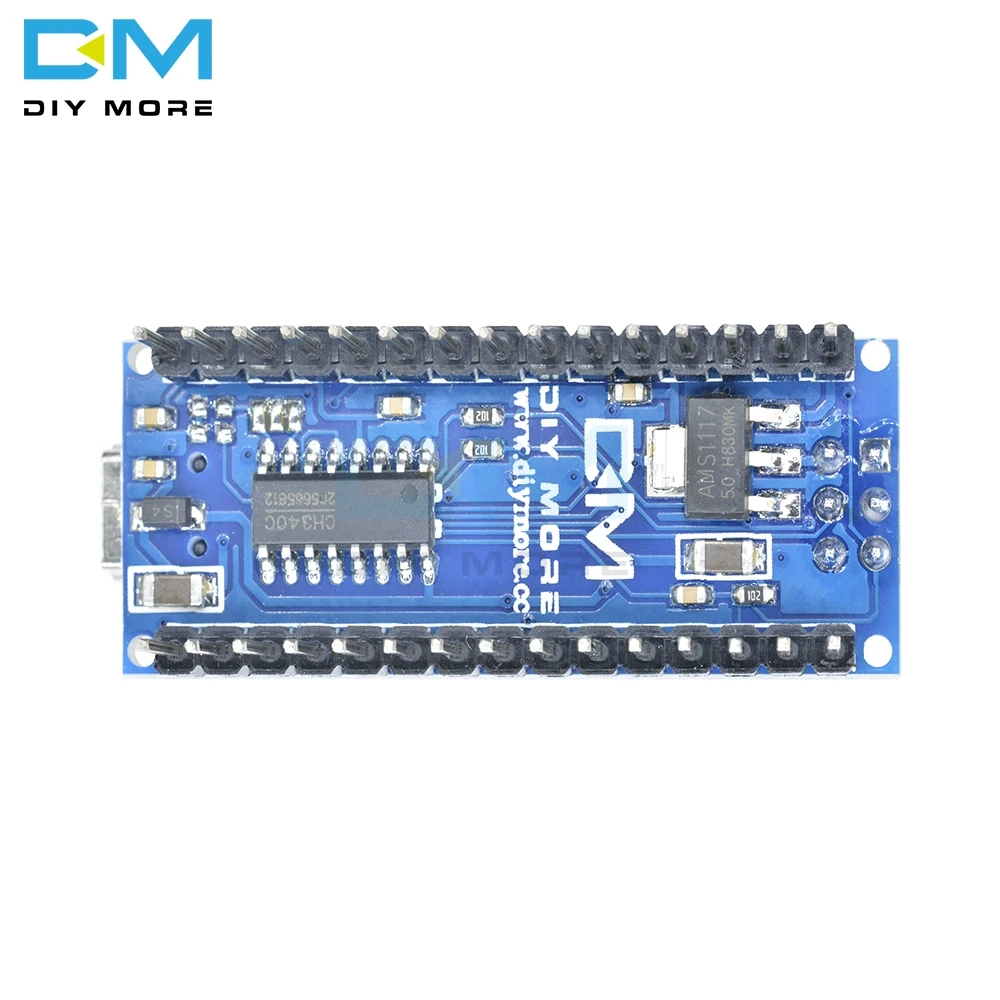 Плата драйвера микроконтроллера CH340 NANO V3.0 3 0 Mini USB Atmega328 ATmega328P плата для Arduino 5