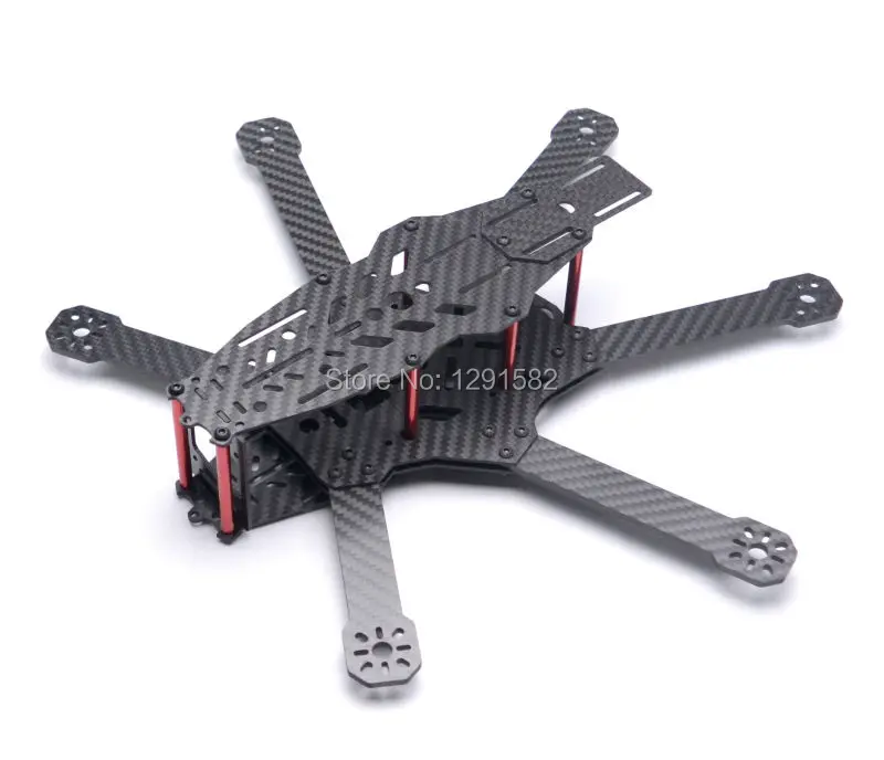 Углеродное волокно RD 290 RD290 Hexacopter Frame мм 6 осей 3K для FPV UAV|uav helicopter|uav airplaneuav models |