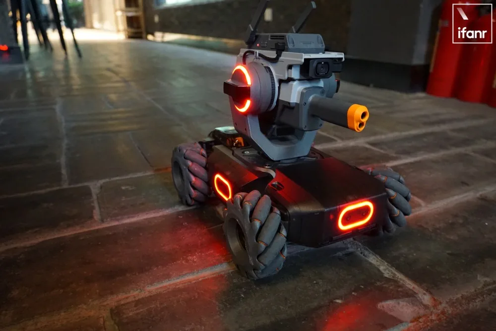 DJI RoboMaster S1 интеллектуальное Программирование образовательный робот поддержка кодирования питона индивидуальное распознавание и стрельба игры