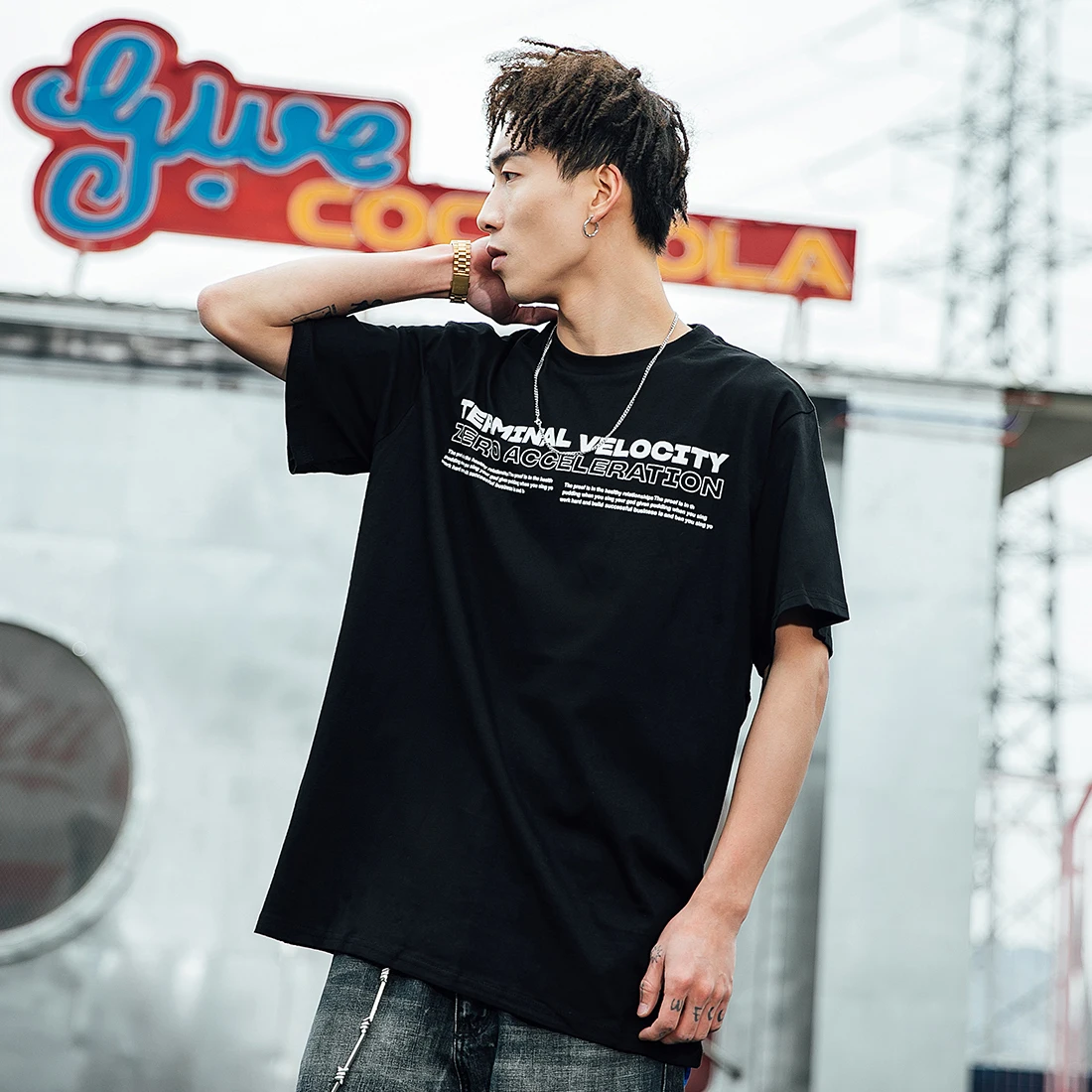 Aelfric 2019 Women Hip Hop T Shirt Creative Outer Space Printed T-Shirt Harajuku Streetwear Tshirts Cotton Summer Short Sleeve | Женская