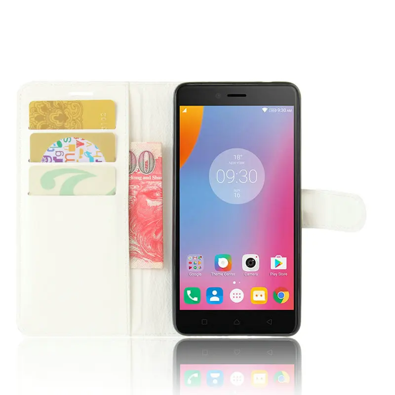 Для Lenovo K6 Мощность Бумажник Флип кожаный чехол для Lenovo K6 Примечание(Vibe K6 Примечание) k53a48 кожа телефон чехол с подставкой ETUI>