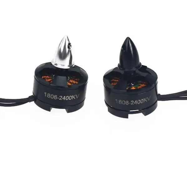 JMT 1 пара MT1806 2400KV CW CCW бесщеточный мотор мини Мультикоптер для 250 FPV KK 260 RC