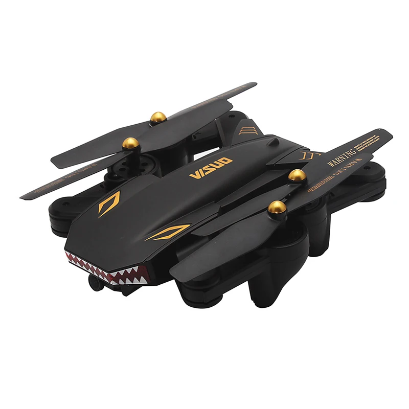 VISUO XS809S 2.0MP широкоугольная камера Wifi FPV складной Дрон один ключ возврат высоты удерживающий g-сенсор Квадрокоптер RC игрушки в подарок