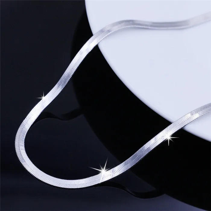 Мужская Серебряная цепочка с кольцом LN115|mens silver chain necklace|chain necklacesilver necklace |